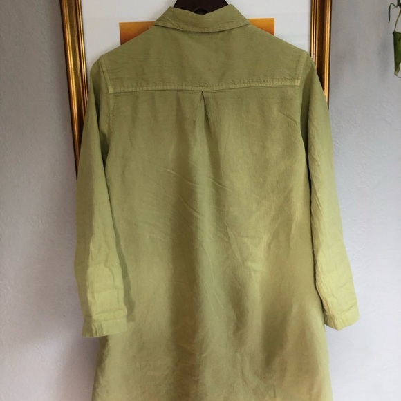 Curator SF work shirt in celery - Picture 7 of 10